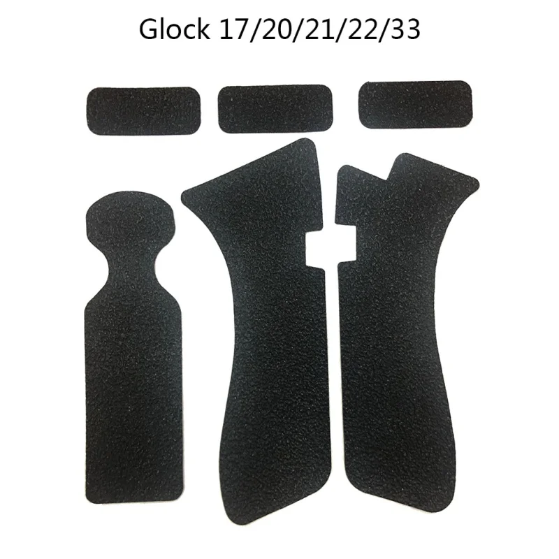 Нескользящая резиновая текстурная клейкая лента для Glock 17 19 20 21 22 25 26 27 33 43 кобура Пистолет Аксессуары для журналов Декор