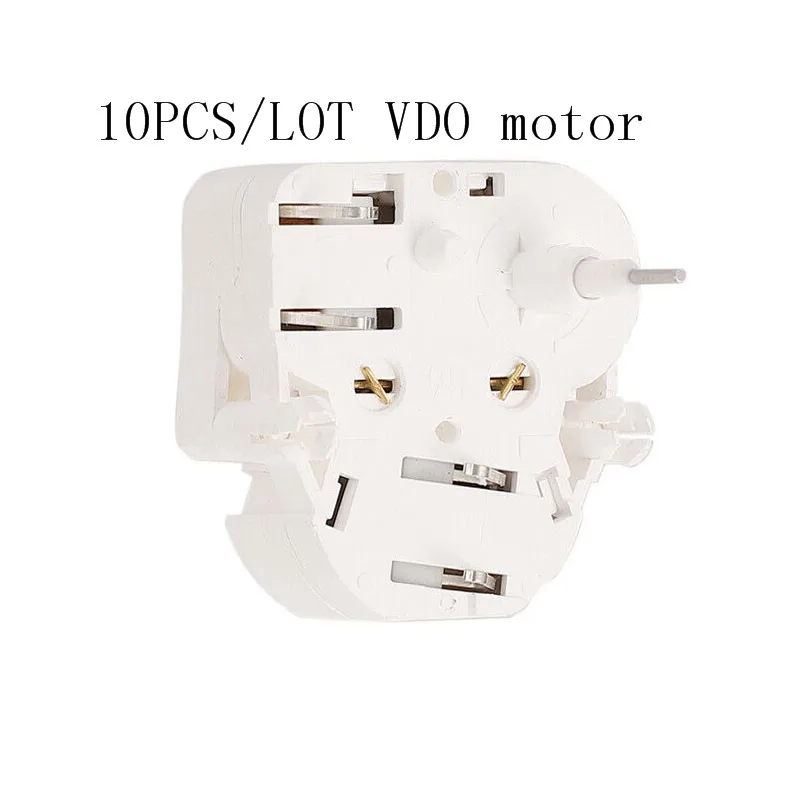 10pcs car VDO Stepper Motor 15v Metal White Iron Shaft Speedometer Gauge Cluster motor for Volvo Trucks VW Audi Benz vo-lvo car instrument stepper motor