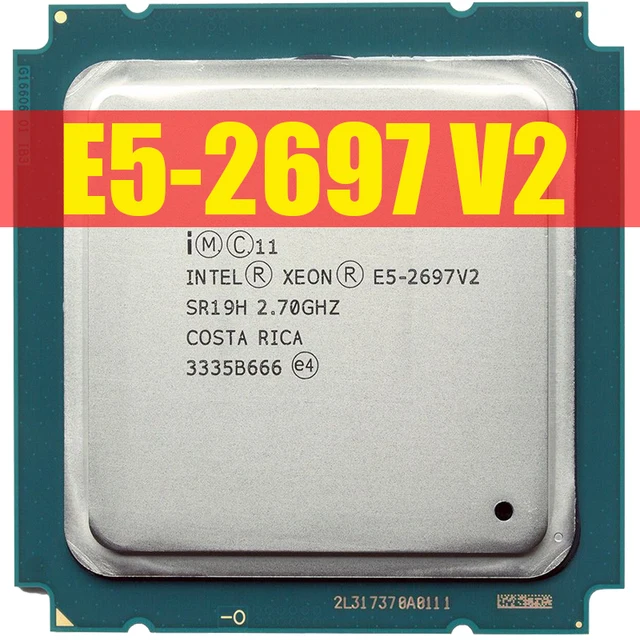 Xeon E5-2697 V2 12コア24スレッドLGA2011 正常動作品