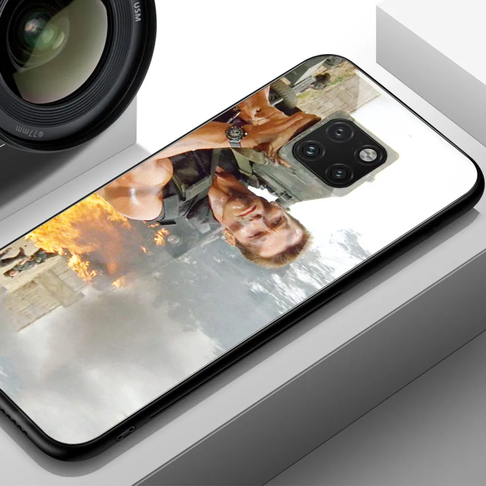Чехол для huawei mate 20 pro Arnold Schwarzenegger, мягкий силиконовый стеклянный чехол для телефона, чехол для huawei mate 20 pro