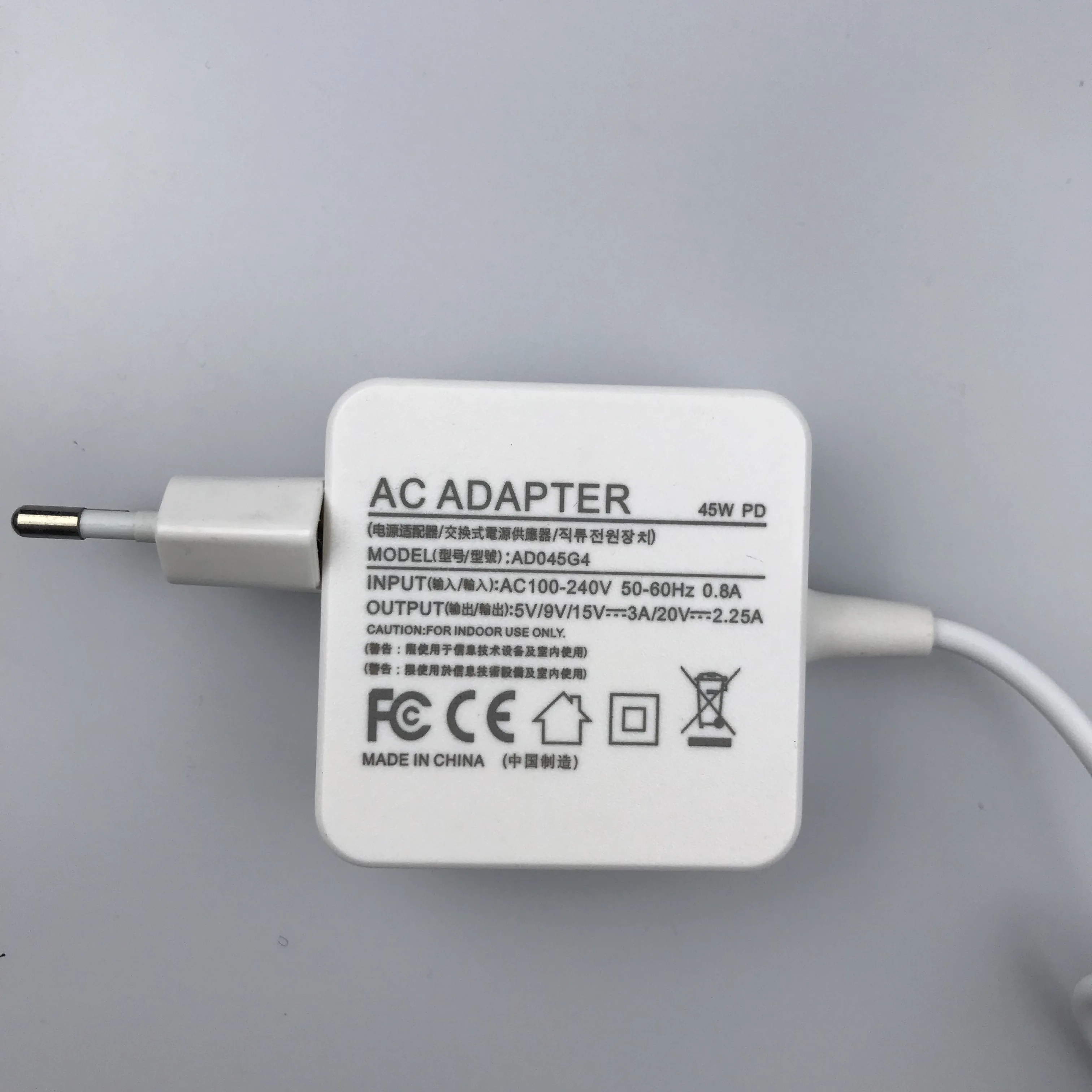 45 Вт USB-C Тип-адаптер для ноутбука MacBook Pro/Air iPad Pro samsung Chromebook Pro/плюс S10/S9 LG Nexus Pixel C/3/2