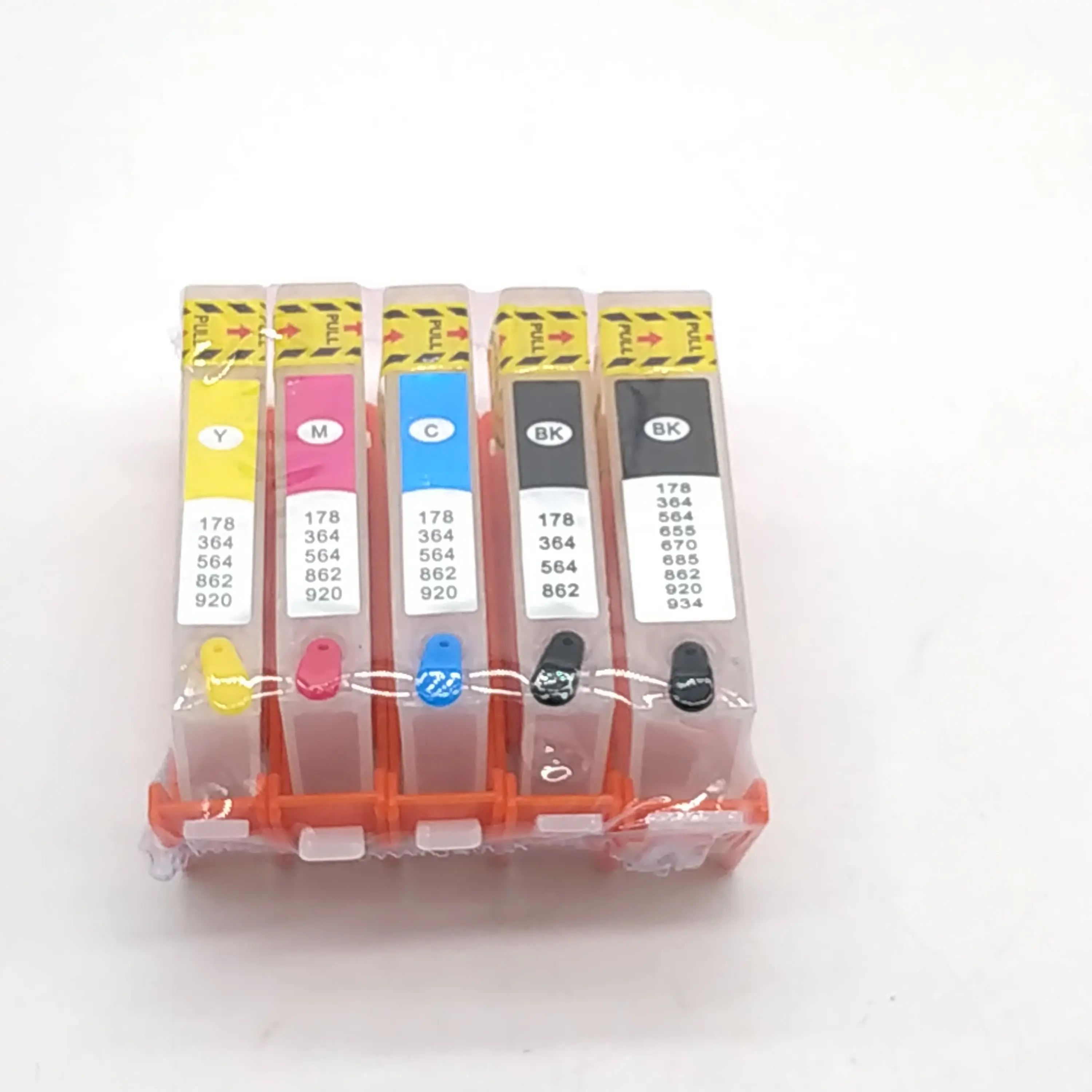 refillable ink cartridges FOR HP 564 with Auto reset chip 5 SLOT COLOR printer parts | Компьютеры и офис