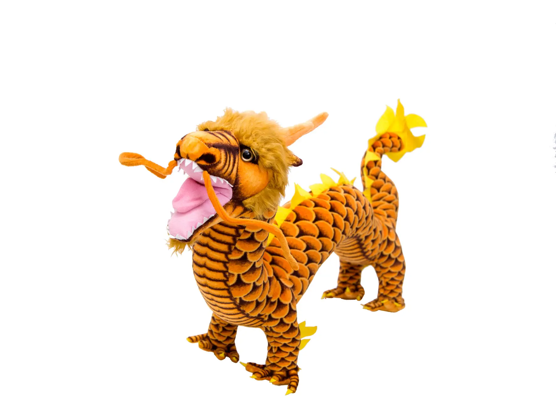 90 см имитация пупи Дракон chinois en peluche jouets en peluche animaux oreiller poupees cadeau pour enfants et enfants filmant d