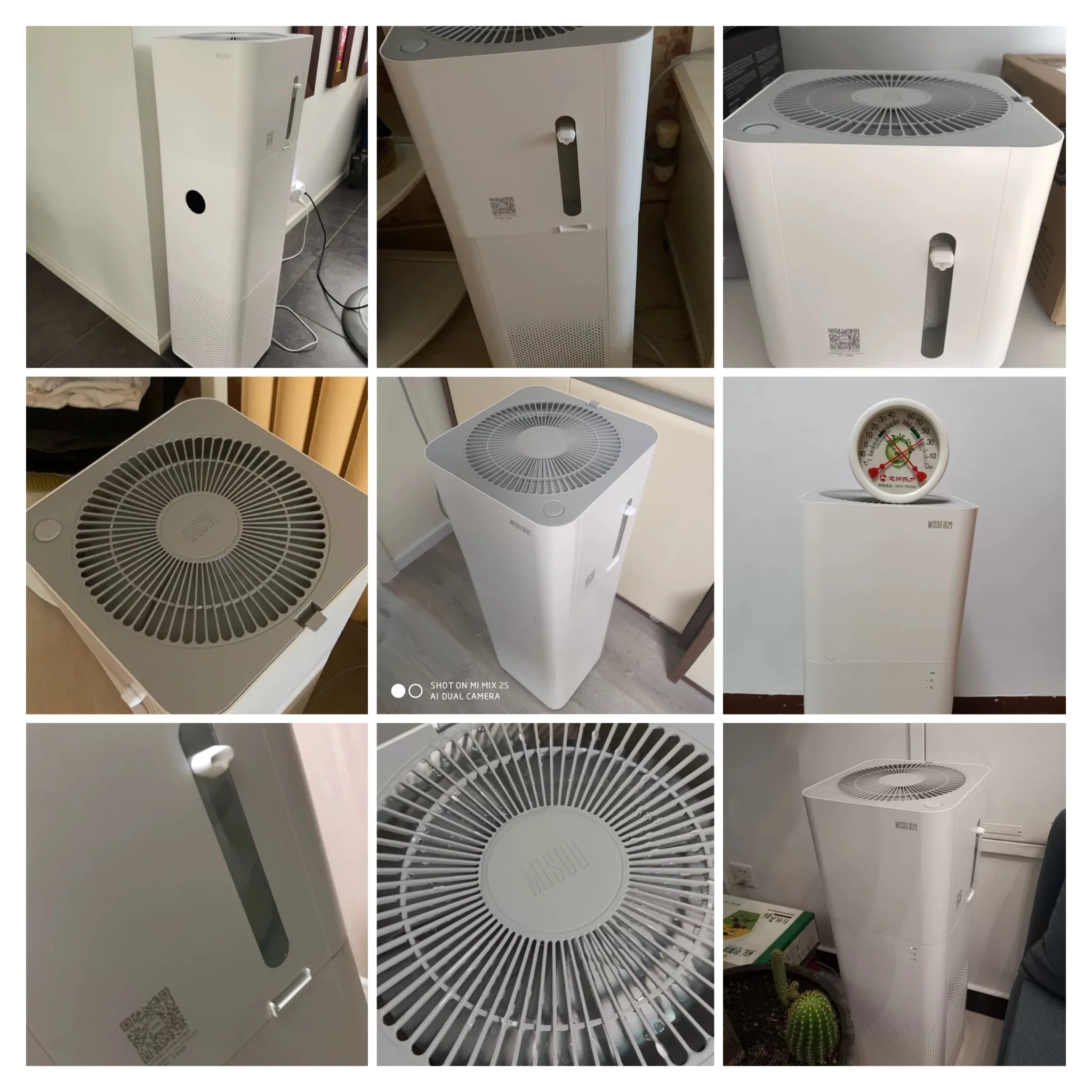 Peças de purificador de ar