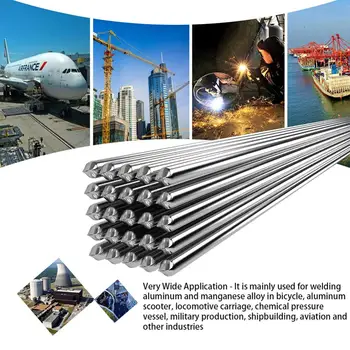 

2mm 10/20/50pcs Low Temperature Welding Wire Aluminum Welding Electrode Flux Core Set