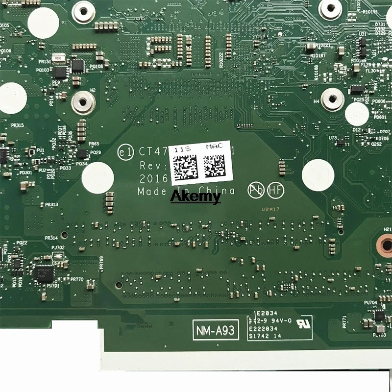 Материнская плата для ноутбука lenovo THINKPAD T470 CT470 NM-A931 с i5-7200U процессором DDR4, протестирована