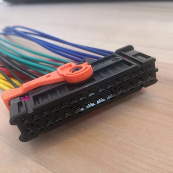 

1/2/5/10pcs Guard against theft defensive alarm Anti Theft 28 pin connector 1K0 937 702C with 18 AWG 50cm wire