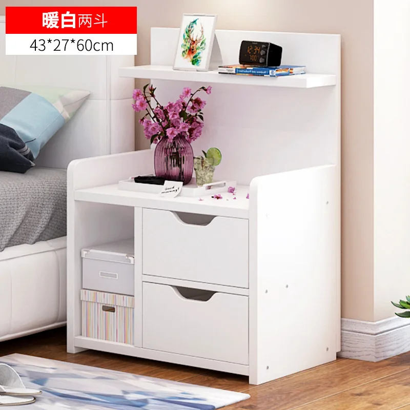 Ночной настольный шкаф простой и современный прикроватный шкаф спальня кровати мини-шкаф берется для хранения спальни