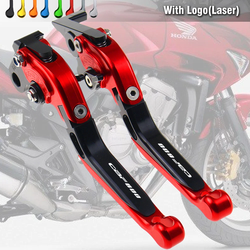 Для Honda CBF 600 SA 2004-2007 CNC регулируемые складные выдвижные рычаги сцепления мотоцикла
