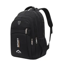 

2022 Korean Fashion Backpacks for Men Solid Color Oxford Cloth Waterproof University Bags for Man Large-Capacity Traveling Bags
