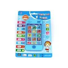 Children's Russian Toy Phone Early Childhood Mobile Phone Toy Creative Baby Kids Educational Toy Gift