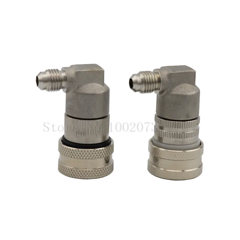 SS thread ball lock 304 нержавеющая сталь мини бочонок кран диспенсер с 1" пивной шланг трубка для мини ремесло пиво Ворчун доморощенное копье - Цвет: SS thread ball lock