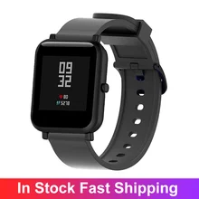 Силиконовые спортивные ремешок для наручных часов для Xiaomi Huami Amazfit Bip часы активное ремешок для смарт-часов 20 мм часы замена новый ремень Силиконовые спортивные ремешок для наручных часов для Xiaomi Huami Amazfit Bip часы активное ремешок для смарт-часов 20 мм часы замена новый ремень