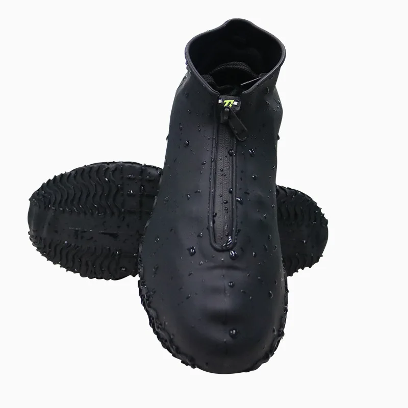 Couvre Chaussures Pluie Imperméable Irikdescia - Lot De 2 Couvre-chaussures Imperméables Réutilisables - Latex Antidérapant - Taille L 38-46 Sur Chaussure Pluie