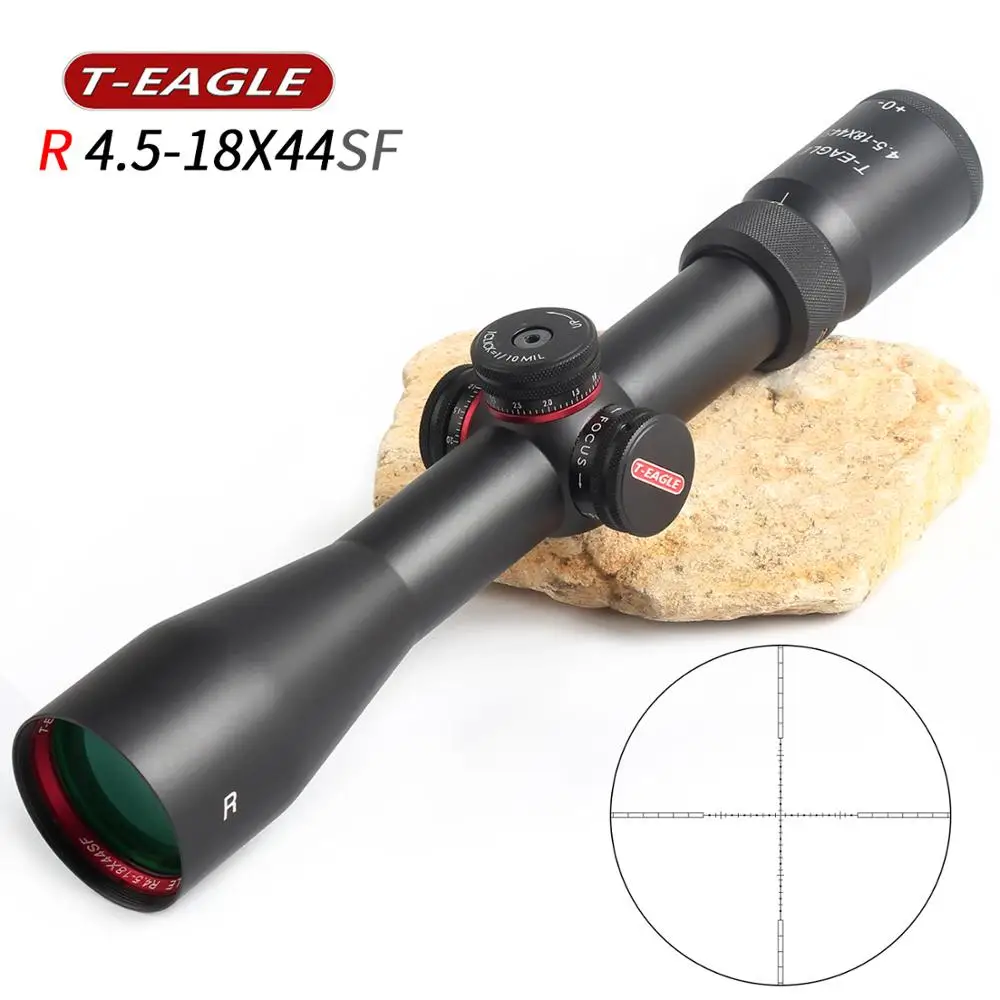 TEAGLE оптический прицел R 4,5-18x44 SFIR сетка тактический Mil-dot с подсветкой с боковым фокусом Охотничья винтовка прицел для Pcp Airgun
