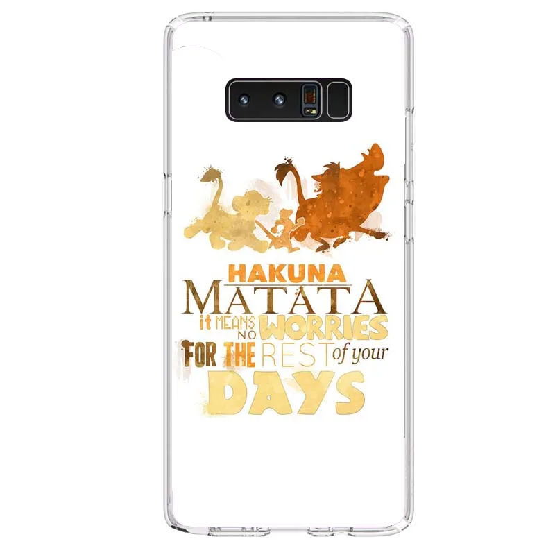 Король Лев Pumba(Пумба) Акуна Матата чехол из мягкого ТПУ для samsung A30 A50 S10LITE S9 S7 S8 S9PIUS S7EDGE 2018A8 A6 NOTE9 NOTE8 - Цвет: TPU