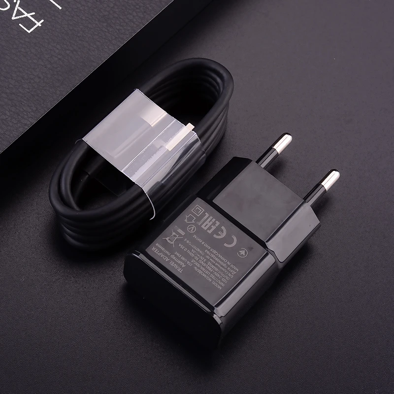 Micro USB type C Charger cable For Huawei P9 P10 P20 Lite Plus Mate 9 10 Pro y6 y7 prime pro 2019 2018 EU Plug Wall | Мобильные