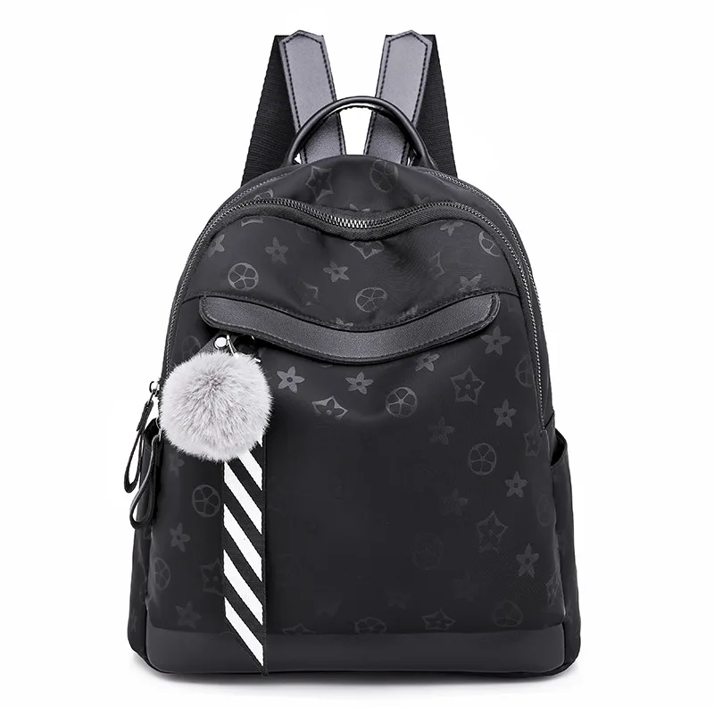 

2018 New Style Fashion Simple Oxford Cloth Waterproof Multi-functional Shoulder Bag Lightweight Waterproof Schoolbag Travel Bag
