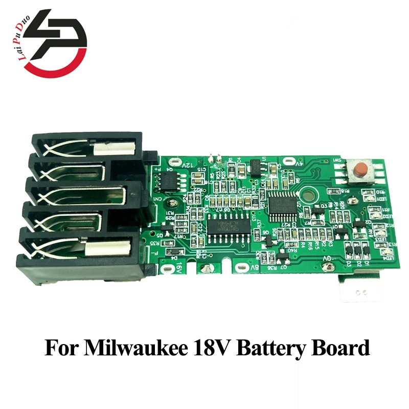 Сменная плата аккумуляторной платы Milwaukee 18V M18 электрический инструмент для
