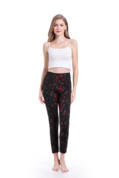 

2019 New 100% Plus Camel Cashmere Lady Winter Women Middle-aged Kneepad Mother's Pants Warm Large Size Elastic Waist Trousers