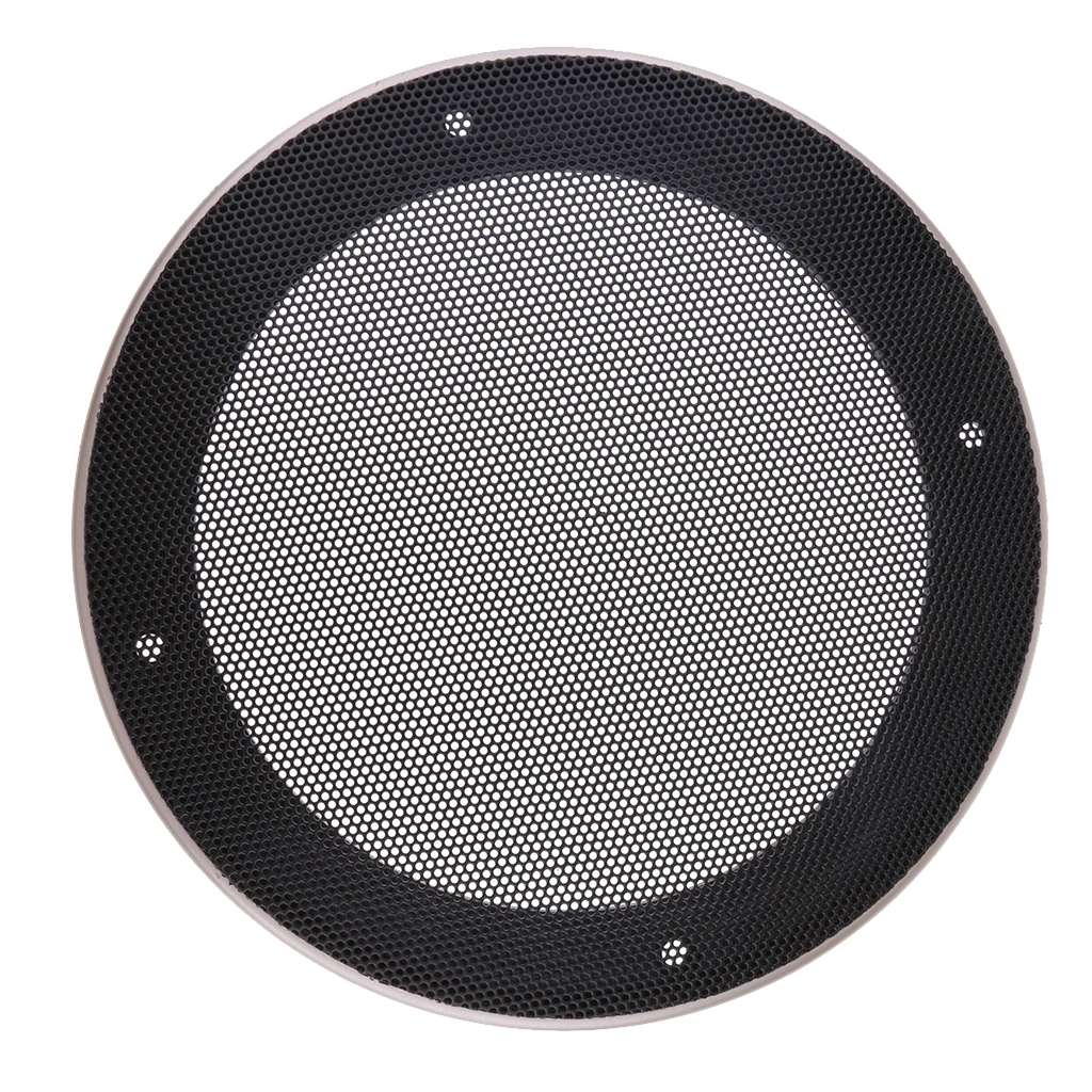 5inch Champagne Color Mesh Speaker Decorative Circle Subwoofer Grill Cover Guard Protector, Screw is Included