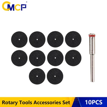 

Free shipping 10pcs 32mm Metal Cutting Disc For Dremel With 1pc 3mm Mandel Resin Grinding Wheel Abrasive Tools Sanding Disc