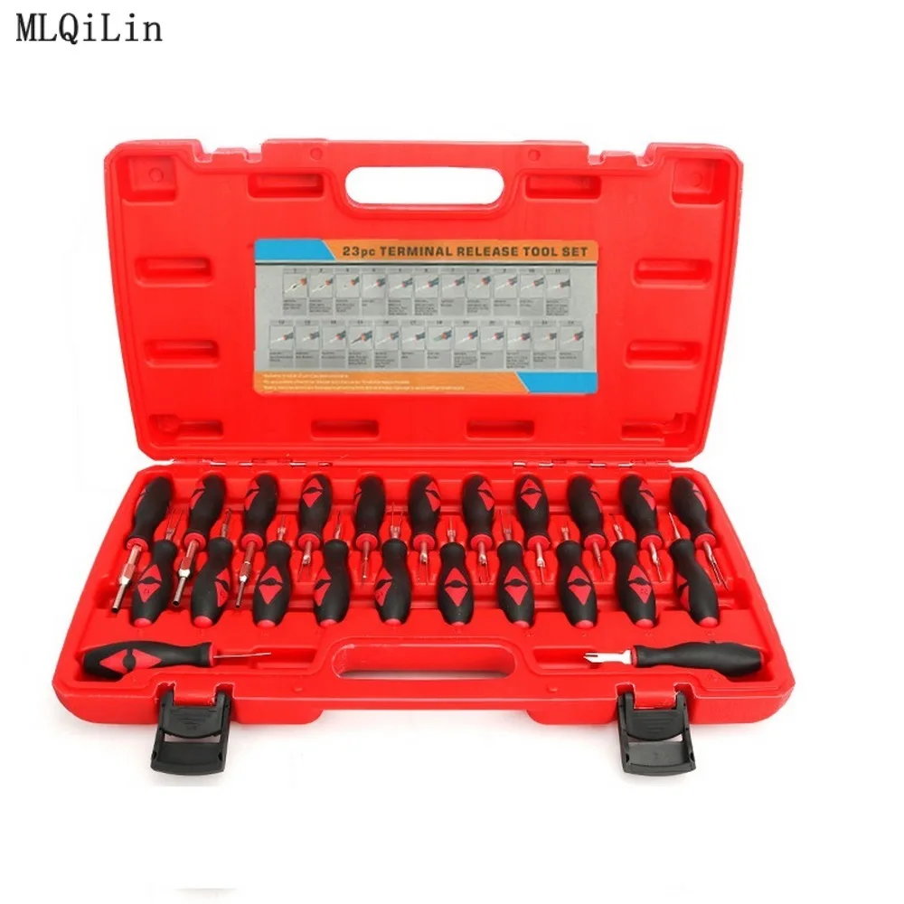 

23pcs Car Universal Terminal Release Removal Tool Set Automotive Wiring Connector Crimp Pin Extractor For BMW Ford VW SK1549