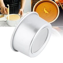 " алюминиевый сплав антипригарная круглая форма для выпечки торта сковорода кухонный инструмент OL