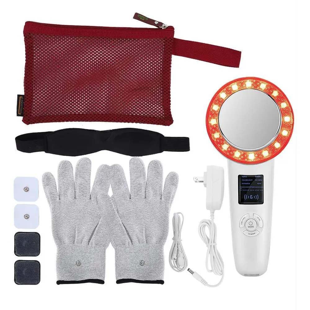 Ультразвуковой массажер для похудения радиочастотный антицеллюлитный 6 в 1