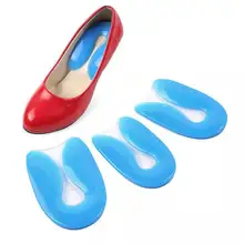 Гелеобразные напяточники из чистого кремнезема, противоболи, коврик, половина двора, спортивная стелька, амортизация, увеличивающие стельки от производителей