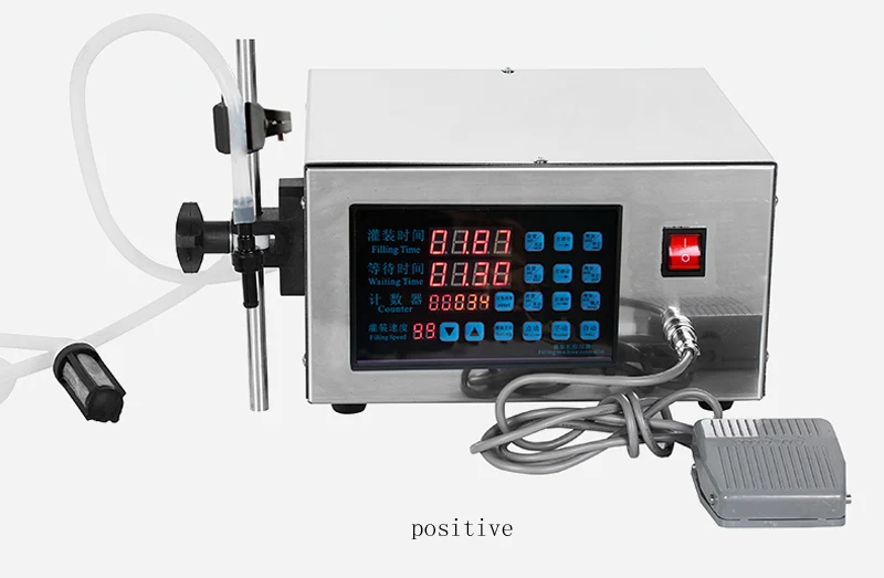 5-3500ml Numerical Control Perfume Juice Oil Beverage Filter Beverage Mineral Water Bottle Liquid Filling Machine