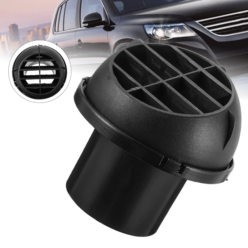 60mm/75mm Rotatable Car Heater Duct Warm Air Vent Outlet Auto Car