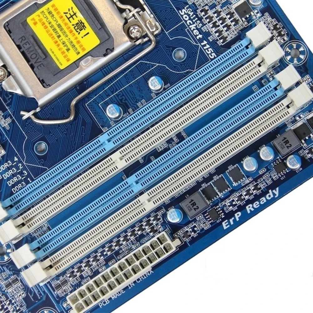 Оригинальная б/у настольная Материнская плата Gigabyte GA-Z68AP-D3 Z68 Socket LGA 1155 Core i7/i5/i3/Pentium/Celeron DDR3 32G ATX
