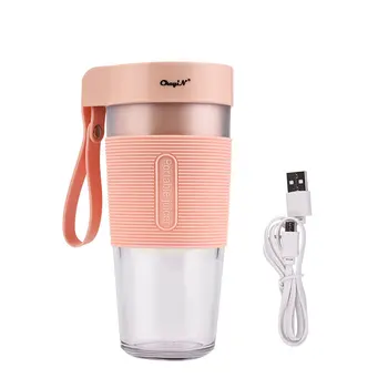 

300MLPortable Electric Fruit Juicer USB Rechargeable Blender Fruit Juice Maker Smoothie Blender Machine Mixer Juicing Cup