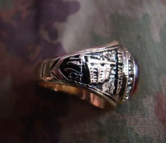 tomwang2012. US UNITED STATES USMC MARINE CORPS MILITARY RETRO HONOR RING SIZE 10