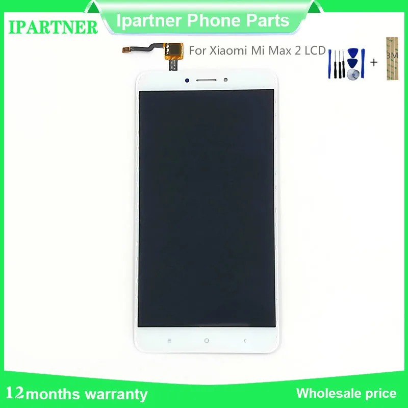 

Ori For Xiaomi Mi Max 2 LCD Display Touch Screen Digitizer Assembly Replacement Accessory Mobile Phone LCD 6.44Inch High Quality