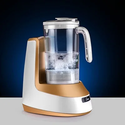 Генератор водорода, генератор водорода, ионизатор щелочной воды, чайник, бутылка для воды, 2000 мл, 100-240 В - Цвет: Белый