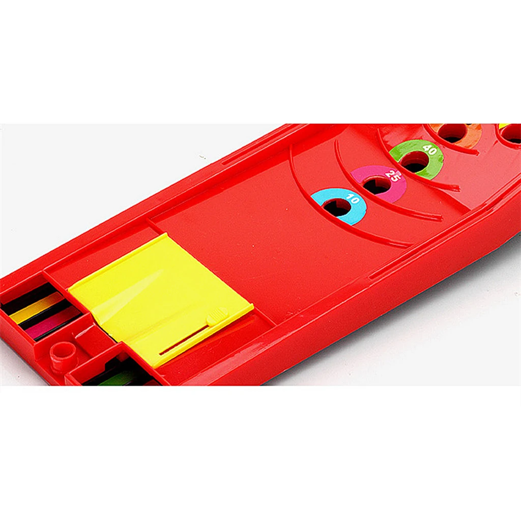 Desktop Pinball Machine Board Indoor Outdoor Game Developmental Toy Gift