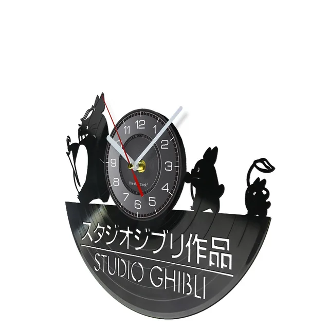 비닐 레코드 시계, 고양이 보호자, 일본 애니메이션