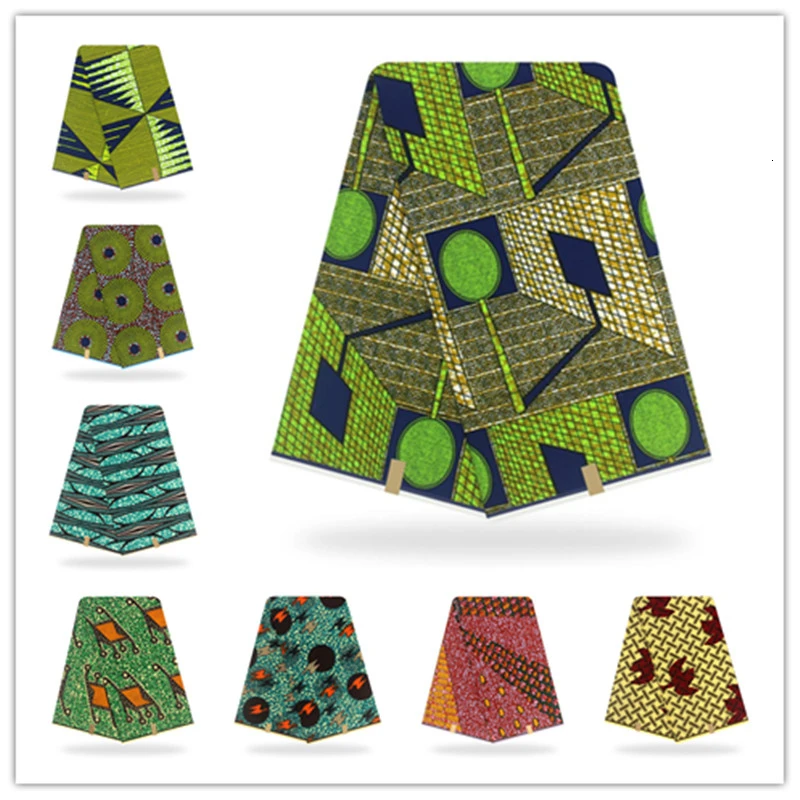 Африканская голландская настоящая восковая ткань для женщин вечернее платье Высокое качество из Анкары и Нигерии Гана настоящая набивная восковая Ткань 6 ярдов