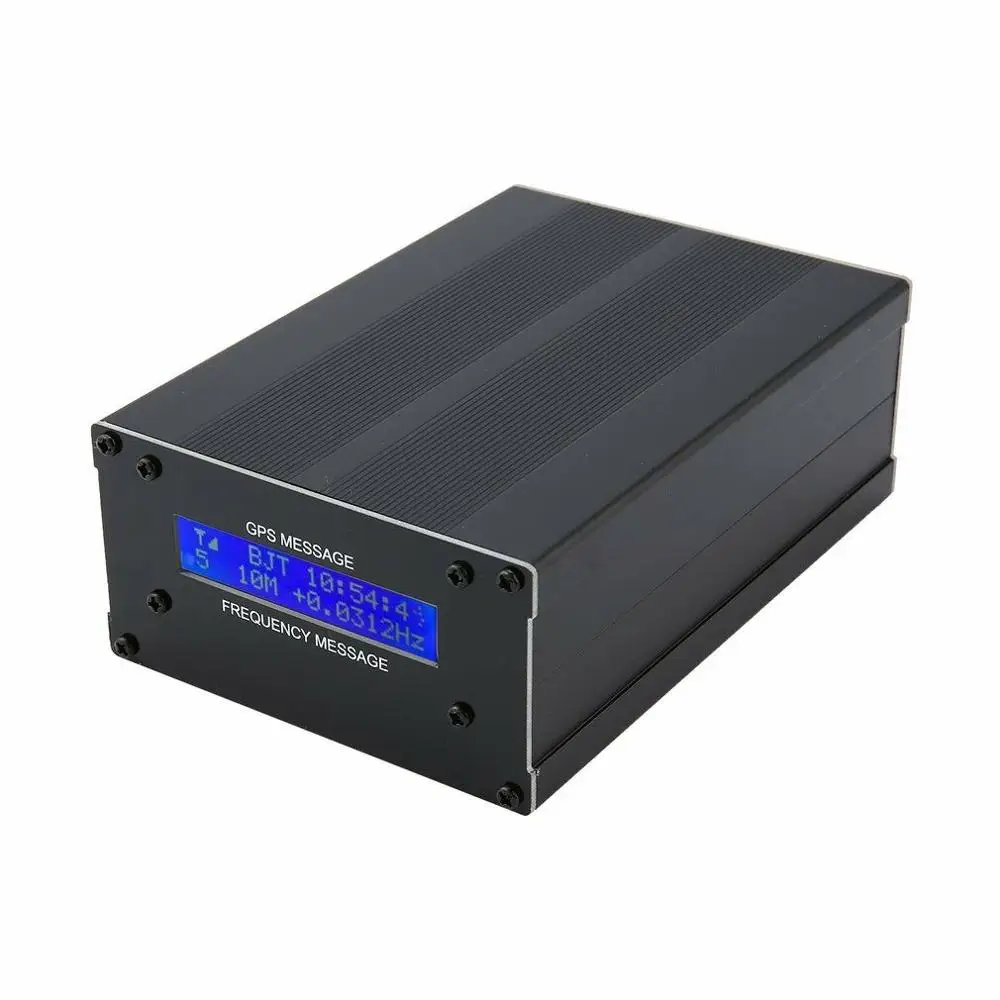 Новейшие 10 МГц квадратные волны GPS NMEA часы с учеником DO + ЖК-дисплей источник