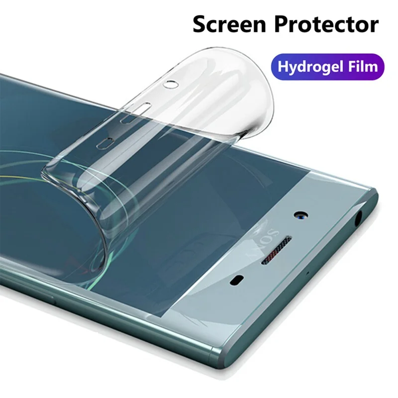 Гидрогелевая пленка для Sony Xperia 10/10 II полностью покрытая 10 Plus X10 + Защитная экрана