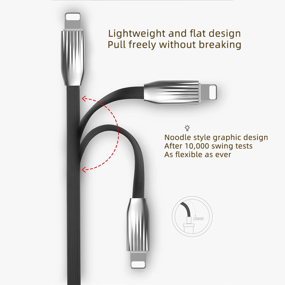 FDBRO светодиодный Micro USB кабель для Xiaomi Note 5/4X цинковый сплав Разъем USB микро кабель для быстрой зарядки 120 см для iPhone кабель для передачи данных