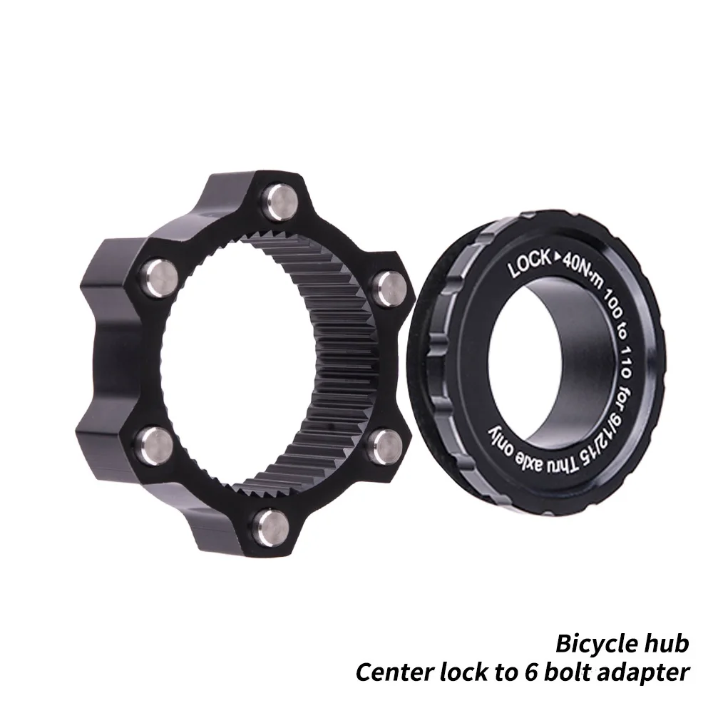 

MTB Bicycle Disc Brake Hub Adapter Center Lock to 6 Bolt Boost Hub Spacer 15x100 to 15 x 110 Front Rear Washer 12x148 Thru Axle