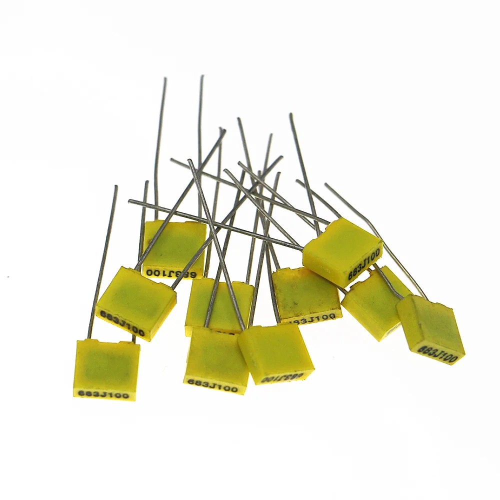 240pcs/BOX 63V 100V 24Value 1nF-1uF Polypropylene Film Capacitor Correction capacitor package kit Polypropylene Safety Plastic Film Capacitor Kit polypropylene film capacitor