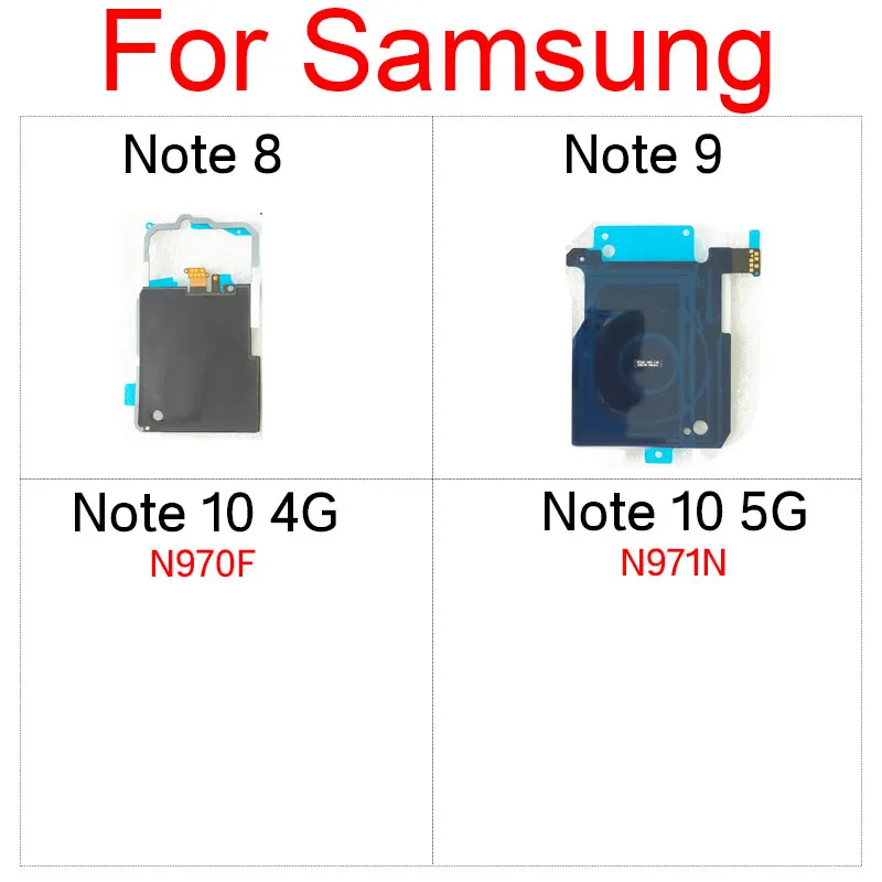 Беспроводная зарядка NFC антенна наклейка гибкий кабель для Samsung Note 8 9 10 4G 5G
