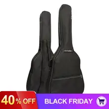 40 дюймов/41 дюймов сумка для гитары чехол для переноски рюкзак Оксфорд акустическая народная гитара Gig сумка чехол с двойными плечевыми лямками