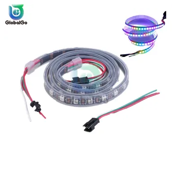 

5050 RGB Light For Kicthen Lamp 1M Waterproof 60 Led Lights for Cupboard Wardrobe Cabinet Decoration Night Lamp LED Strip Light