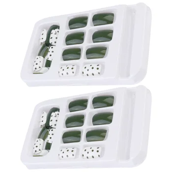 

48pcs Fake Nails Avocado Dot Fake Nail Manicure Tools for Protection Nail Art