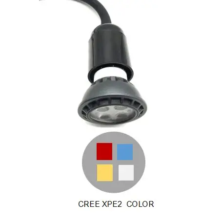 NEW CREE led grow lighting with E27 lamp holder gooseneck clamp light aquarium lamp for marine coral reef algae fish TANK